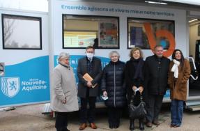 Lancement du « Bus des services » en Marche et Combraille en Aquitaine